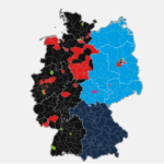 Wahl graphisch deutschland 2025