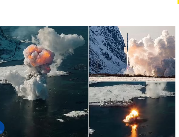 Deutsche Rakete explodiert