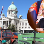 Serbien Parlament und Vucic