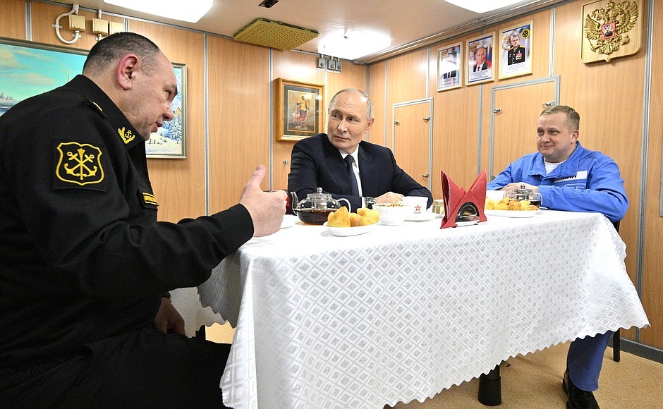 putin in U-Boot