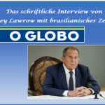 Lawrow: „Deutschland und Japan verfolgen gegen Russland eine offen feindselige Politik!“