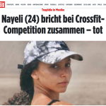 Frau (†24) bei der Crossfit-Competition „urplötzlich“ einen Herz-Kreislauf-Stillstand erlitten