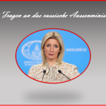 Marija Sacharowa zum Karlspreis, Baerbock und Pulverfass „USA-Iran“