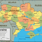 Karte Ukraine