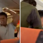 Allahu akbar brüller in Flugzeug