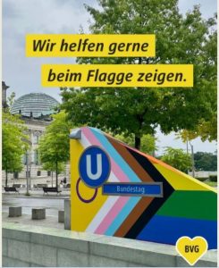 Berlin – BVG abermals mit woker Anbiederung