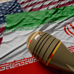 Iran atombombe us fahne