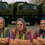 Rentnerinnen als LKW Fahrer