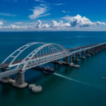 Die Krim-Brücke wurde im Mai 2018 eröffnet