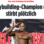 Bodybuilding-Champion (†31) stirbt plötzlich und unerwartet Ricardo Nolasco Dos Santos story