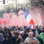 Demo in frankreich