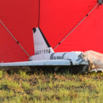 Eine der Polen eigeschlagenen Drohen