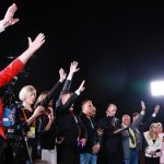 Jeder der anwesenden Pressevertreter möchte Putin