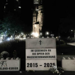 BERLIN - Entsorgtes Mahnmal: Bürger prangern Vertuschung und Doppelmoral an Mahnmal Berlin Masseneinwanderung