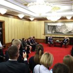 Zwischen SCO Gipfel und Weltkriegsjubiläum trafen sich Putin