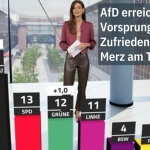 Umfragen: AfD schon mit 3% Rekord-Vorsprung vor Union Afd umfrage 1.10.2025