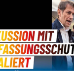 Diskussion mit verfassungsschutz eskaliert