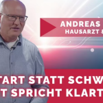 Andreas Heisler vom Freispruch im Gerichtssaal zu einem neuen Gesundheitsprojekt Dr. med. Heisler erläutert