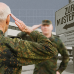 Die Grünen-Chefin will ein Wehrregister für Ältere: Rentner an die Ostfront Musterung eines Seniors