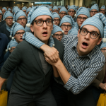 Śpiączkowo w neofeudalizm! Wahnsinnige-mit-schlafmuetze