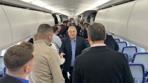 Ungarns Ministerpräsident Orbán nach Washington abgeflogen