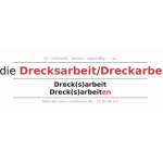 Drecksarbeit