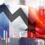 Frankreich Fahne wirtschaft