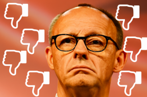 Überholspur einmal anders – „Aufholjagd“ von Merz: schon so unbeliebt wie Vorgänger Scholz