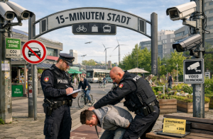 „15-Minuten-Stadt“: Grüner Lockdown und totale Bewegungskontrolle in Vorbereitung