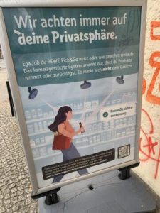 Totalüberwachungssystem in REWE-Märkten bereits im „Test-Einsatz“