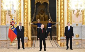 Putin empfängt 32 neue Botschafter und hält Grundsatzrede nach deren Beglaubigung