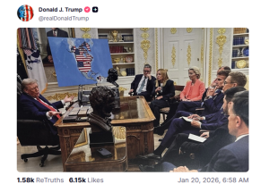 Trumps „Privat“-Korrespondenz: Mit „bad-boy“ Macron & „good-boy“ Rutte