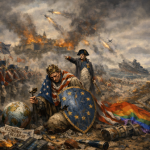 Waterloo westen mit gegenbogenfahne