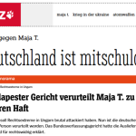 Pressemeldungen zu Maja T. in deutschen Medien