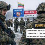 Russischer Bär an Belarus Grenze 2