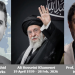 Professor Marandi über das Leben und Wirken von Ali Hosseini Khamenei N. R. Alkorshid (li) und Prof. M. Marandi (re)