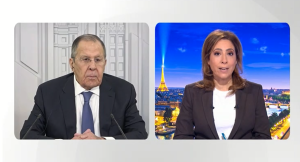 Sergej Lawrow im Interview durch TV France Télévisions – Teil 1