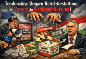 FPÖ – Hafenecker: „Tendenziöse Ungarn-Berichterstattung ist Versuch der Wahlbeeinflussung!“