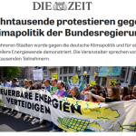 Proteste gegen Klimapolitik