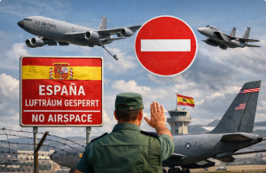 Spanien sperrt Luftraum für US-Flugzeuge, die im Iran-Krieg im Einsatz sind