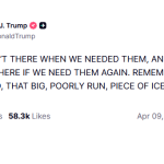 Trump auf truth zu NATO