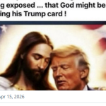 Trump mit jesus