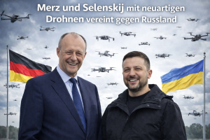 WK-Gefahr: Merz als Kampfgenosse von Selenskyj – Russland warnt!