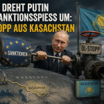 Jetzt dreht Putin den Sanktionsspieß um: Öl-Stopp aus Kasachstan putin kasachstan