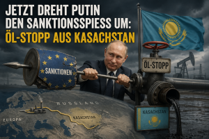 Jetzt dreht Putin den Sanktionsspieß um: Öl-Stopp aus Kasachstan