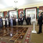 Präsident Wladimir Putin stellt sich den Fragen der Journalisten