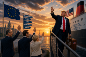 Verabschiedet sich Donald Trump von Europa?