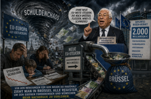 Eigene EU-Steuern sollen EU-Budget auf rund 2 Billionen (!) Euro verdoppeln