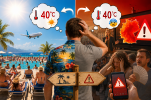 Warum wir für 40 Grad im Urlaub bezahlen, aber bei 40 Grad zuhause durchdrehen