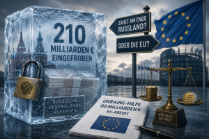 Die riskante Wette der EU: Neue Schulden soll Russland später zahlen